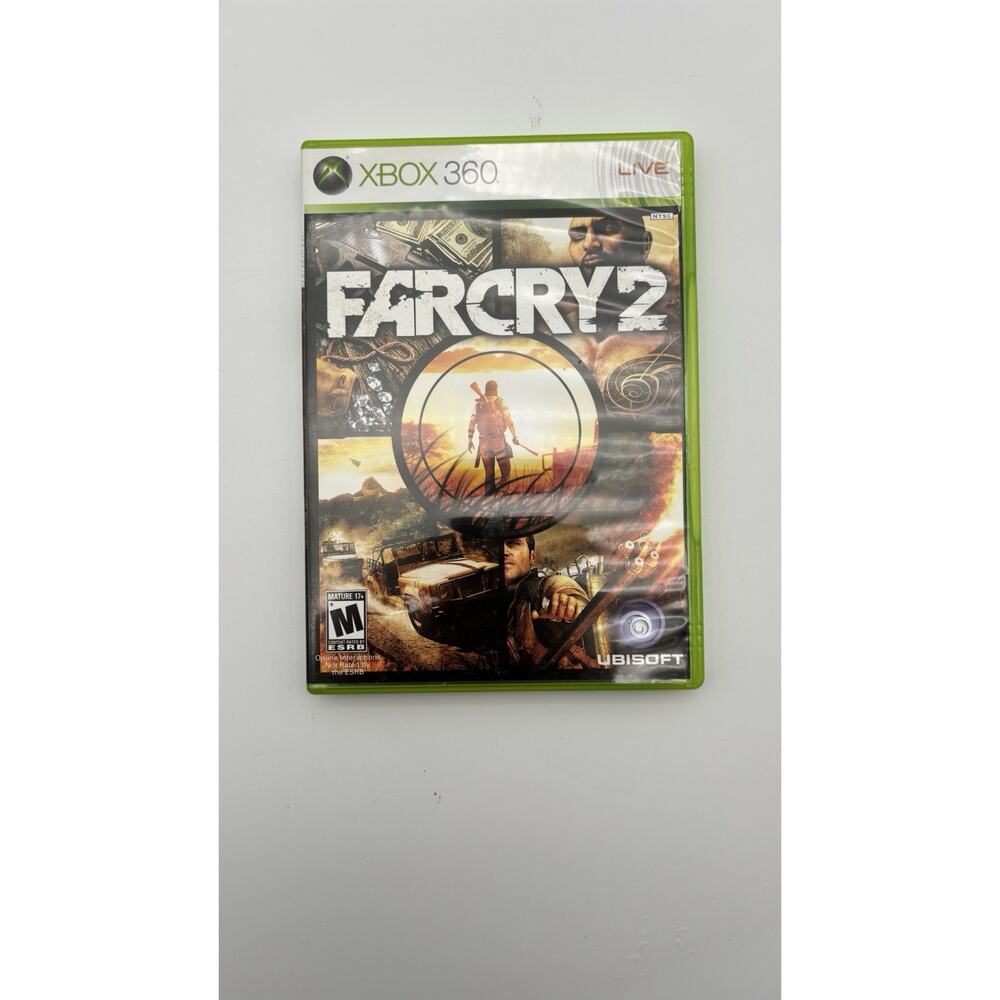 Far Cry 2 (Microsoft Xbox 360, 2008) Complete Tested Working - VG Condition.